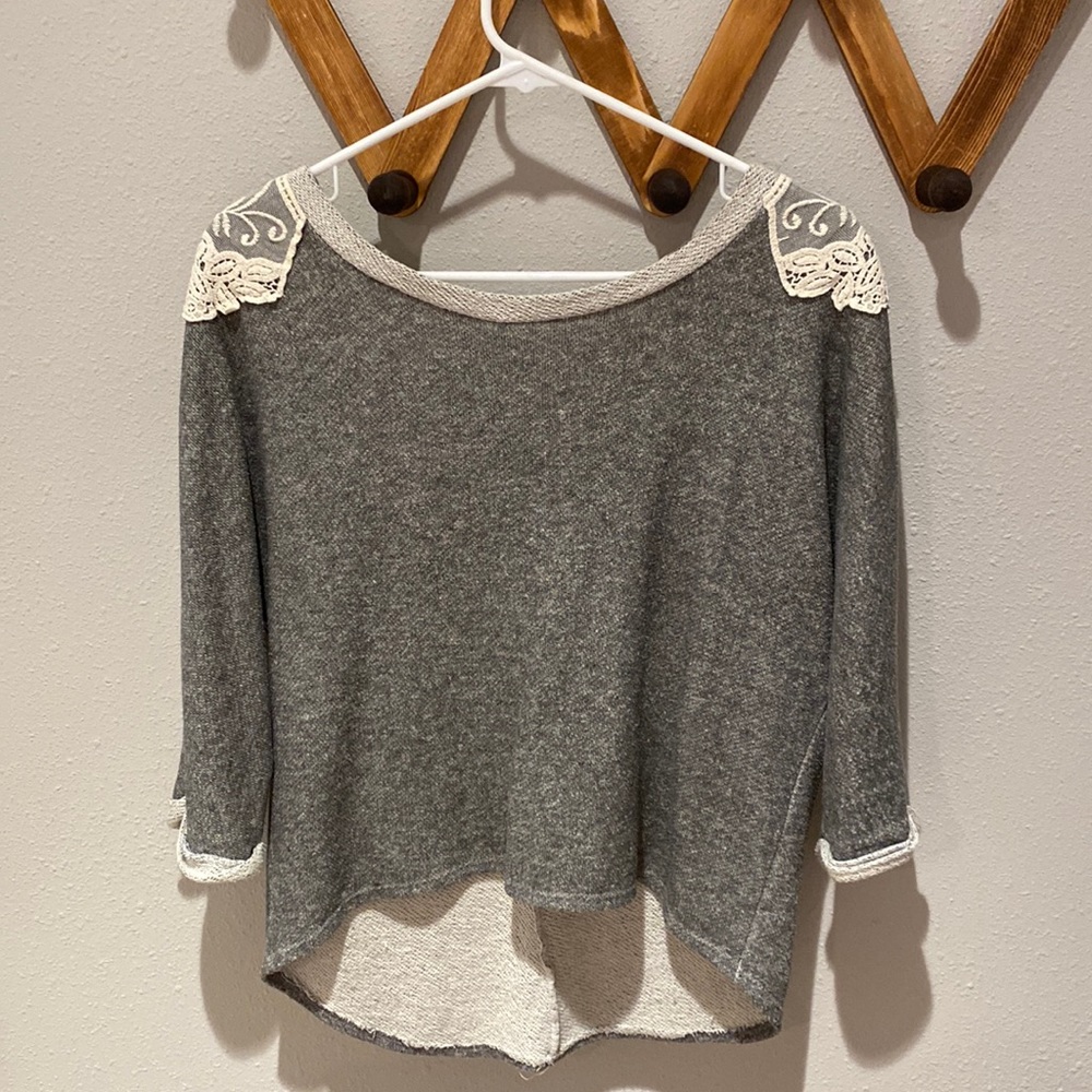 Delia’s Grey Sweater